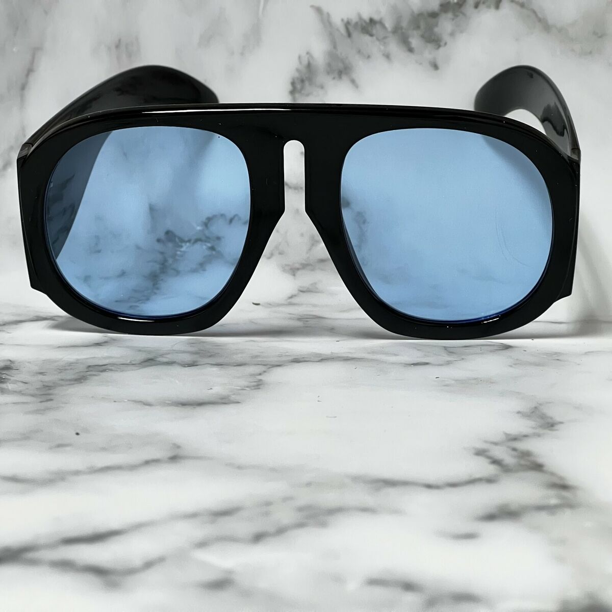 2023 New Thick Frame Sunglasses, Fashion Square Frame Sunglasses  Personality Large Frame, Men's Sunglasses Gift Mirror Box Mirror Cloth -  Temu New Zealand