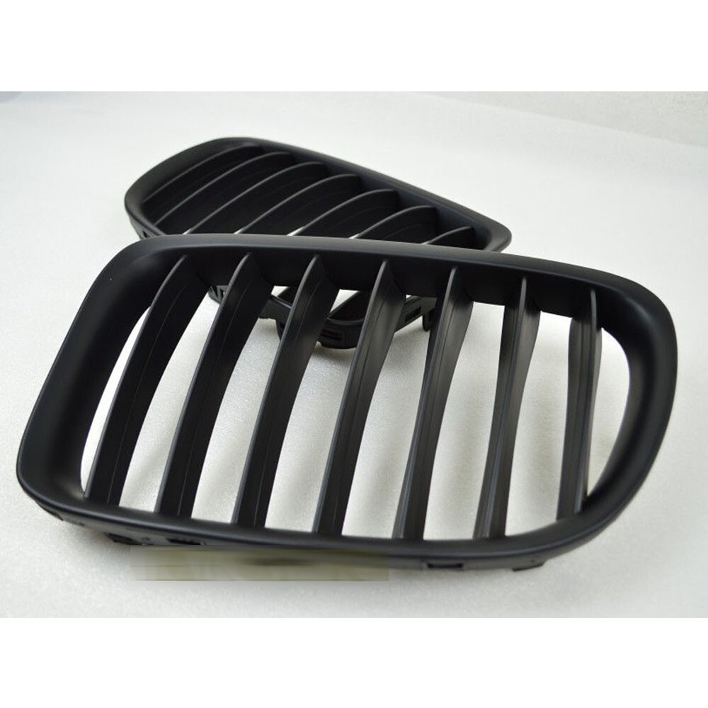 Fits For BMW E84 X1 SUV 20d 23d Matte Black Front Grille Grill Replace 2009-2014