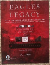EAGLES - LEGACY 2018 Full page UK magazine ad