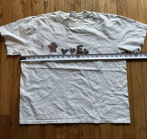 TYVEK Detroit diy punk T Shirt handmade stencil custom rare swell maps - Picture 4 of 4