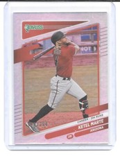 2021 Donruss Baseball Career Stat Line Parallel #113 Ketel Marte/294