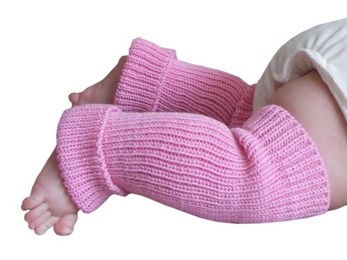Leg Warmers 100% MERINO WOOL baby newborn infant sling legs knit knitted socks - Picture 2 of 18