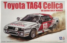 Aoshima Bunka Kyozaisha 4905083084564 1/24 Ta64 Celica '85 Safari Rally Specific