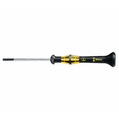 Wera 05030100001 Kraftform ESD 1578 A Slotted Micro Screwdriver 0.25x1.2x40mm