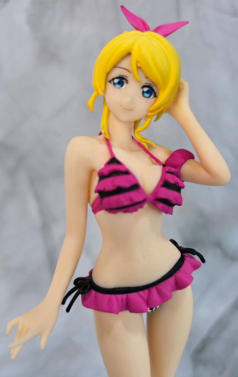 Eli Ayase Pink Bikini Swimsuit Figure Eri Furyu School Idol