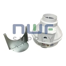 Fantech FR 110 Inline Centrifugal Duct Fan, Molded Housing 4"