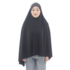 Overhead Hijab Women Muslim Amira Prayer Scarf Burqa Ramadan Turban Niqab Arab