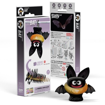 Bat 3D Cardboard Model Kit Eugy New