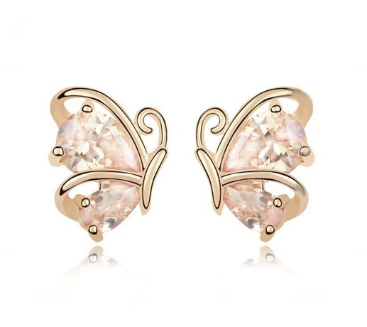 Swarovski on sale butterfly earrings