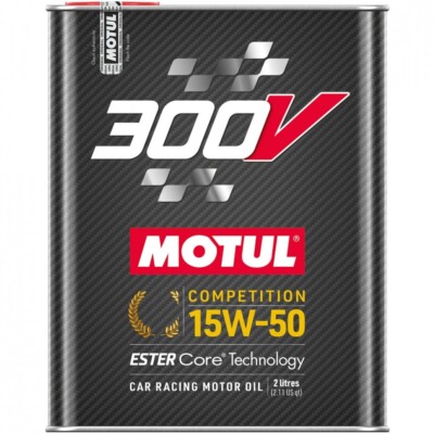 Motul 300V Chrono Engine Oil (15W50, 2 Liters)   110860
