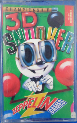 COMMODORE 64/128 -- CHAMPIONSHIP 3D SNOOKER (ZEPPELIN GAMES) | eBay