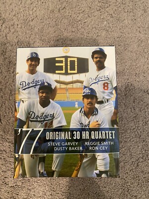 LA Dodgers 77 Original 30 HR Home Run Quartet Bobblehead 2014 SGA