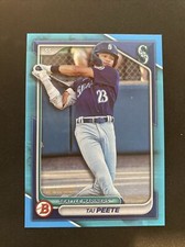 Tai Peete 2024 Bowman Sky Blue Border Paper BP-9 Prospect /499 Mariners