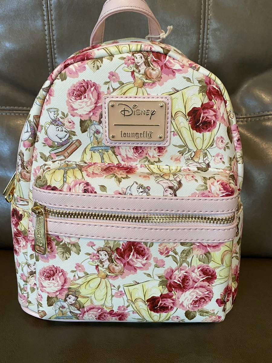 Disney Loungefly Bag - Beauty and the Beast - Belle Floral