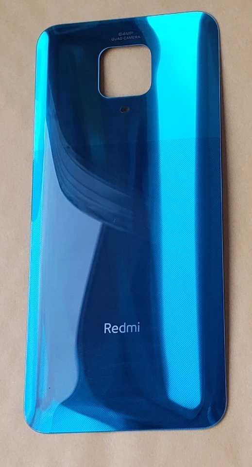 Cubierta de puerta trasera de batería de vidrio verde tropical OEM Xiaomi Redmi Note 9 pro/note 9s Foto 3 de 4