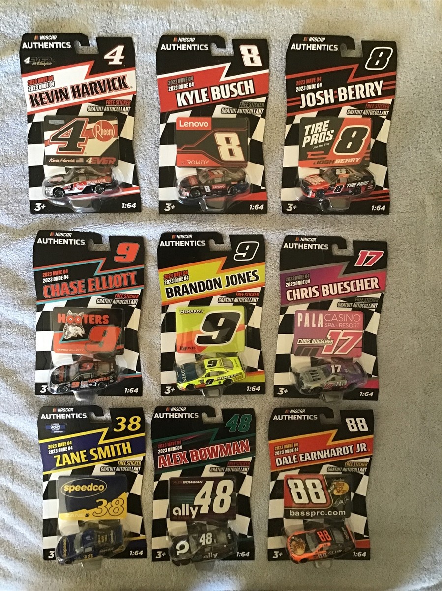 ナスカー 1/64 NASCAR AUTHENTICS wave04 BP 2023 NASCAR Authentics Wave 4 Complete Set 1/64 Scale