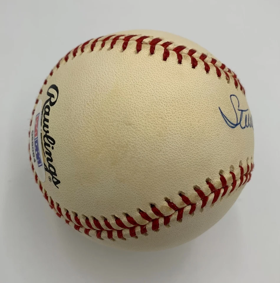 STEVE CARLTON signed/auto'd OFFICIAL NATIONAL LEAGUE RO-N Baseball HOF 94 - PSA - Image 3 of 4