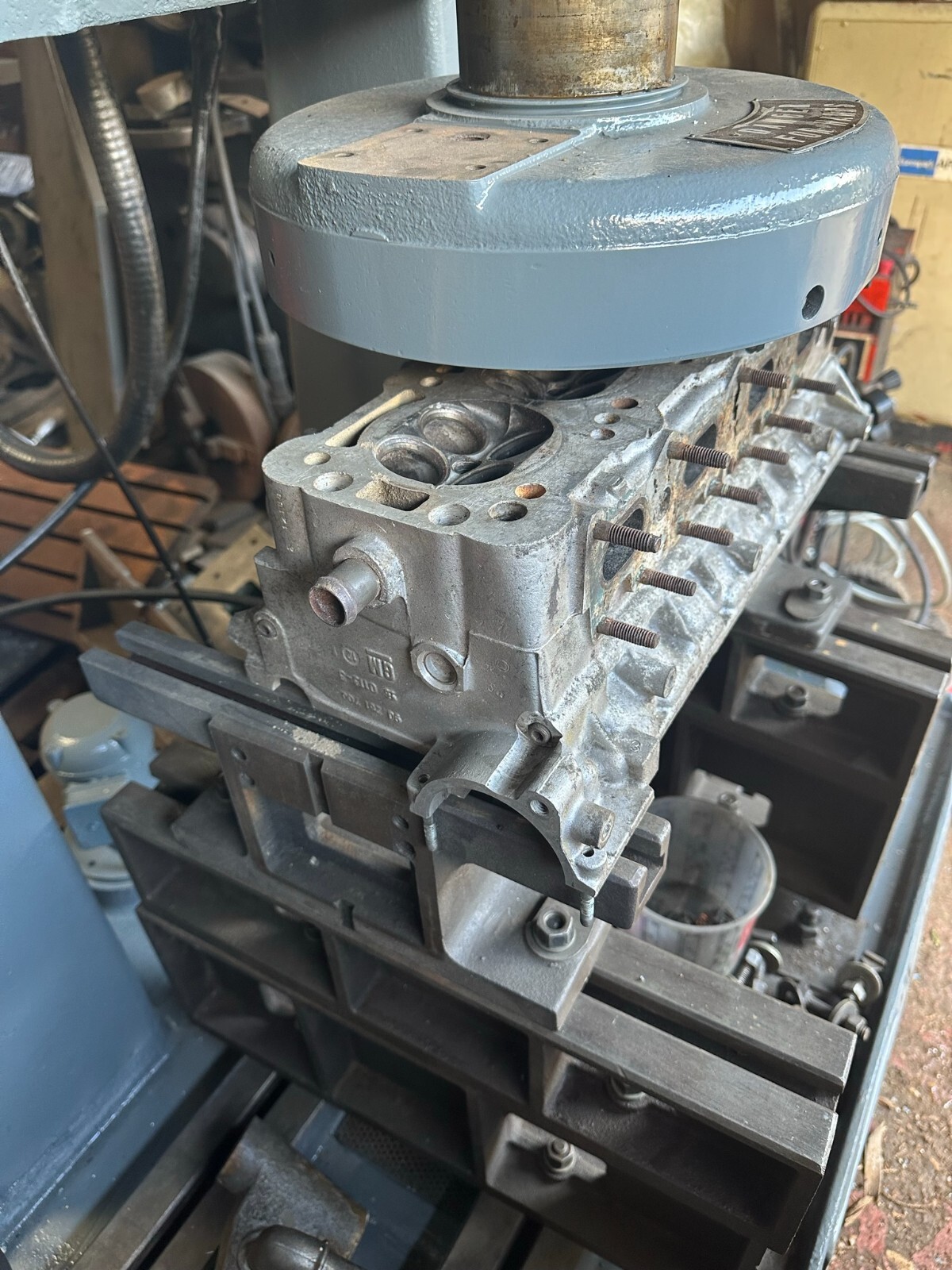 Berco cylinder head/block skimming machine eBay