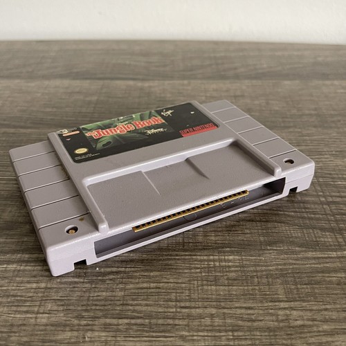 Disney’s The Jungle Book - Super Nintendo SNES Game Cartridge - Authentic - Picture 2 of 4