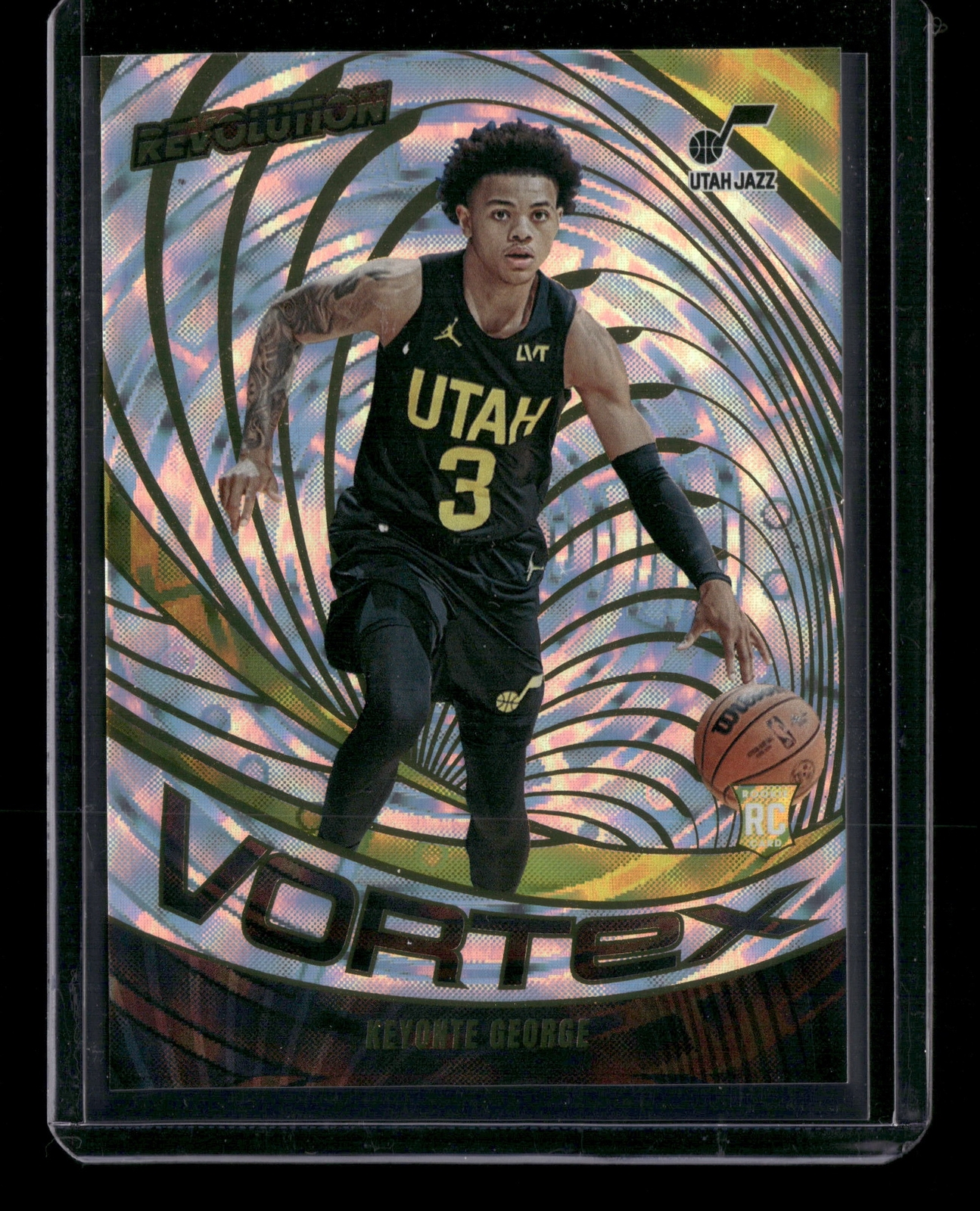 2023-24 Panini Revolution #20 Keyonte George Vortex Fractal - 11397
