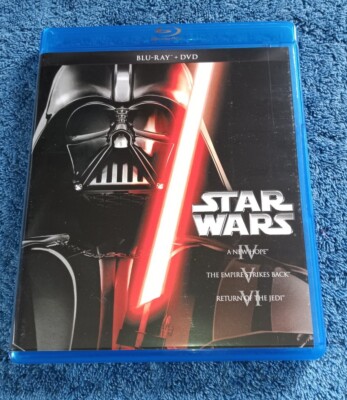 Star Wars Trilogy Blu-ray/DVD 6-Disc Set Widescreen George Lucas