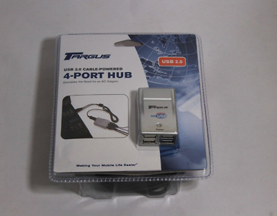Genuine Targus 4 Port Usb Hub 2.0 MULTI SPLITTER For Macbook Pc Laptop ...