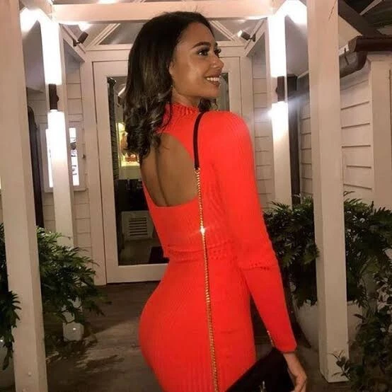 Chi chi top mini dress