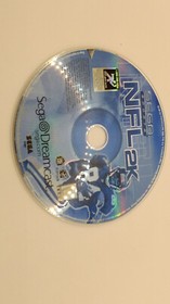 NFL 2K Sega Dreamcast 2001 complete CIB Manual, Case, Disk. Disk is near Mint