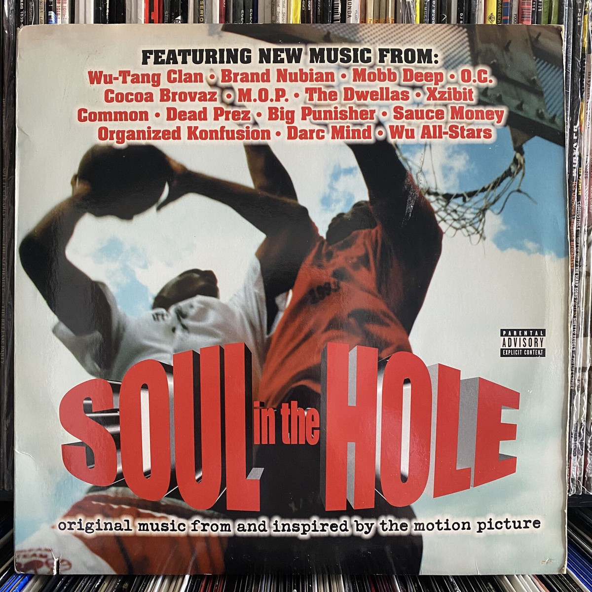 SOUL IN THE HOLE SOUNDTRACK (VINYL 2LP) 1997!! RARE!!! WU-TANG +