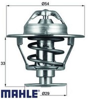 Mahle TX8676D Thermostat FüR KüHlmittel Thermostat KüHlmittel