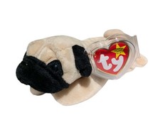 Ty Beanie Baby 1996 Retired Pugsly the Pug Plush