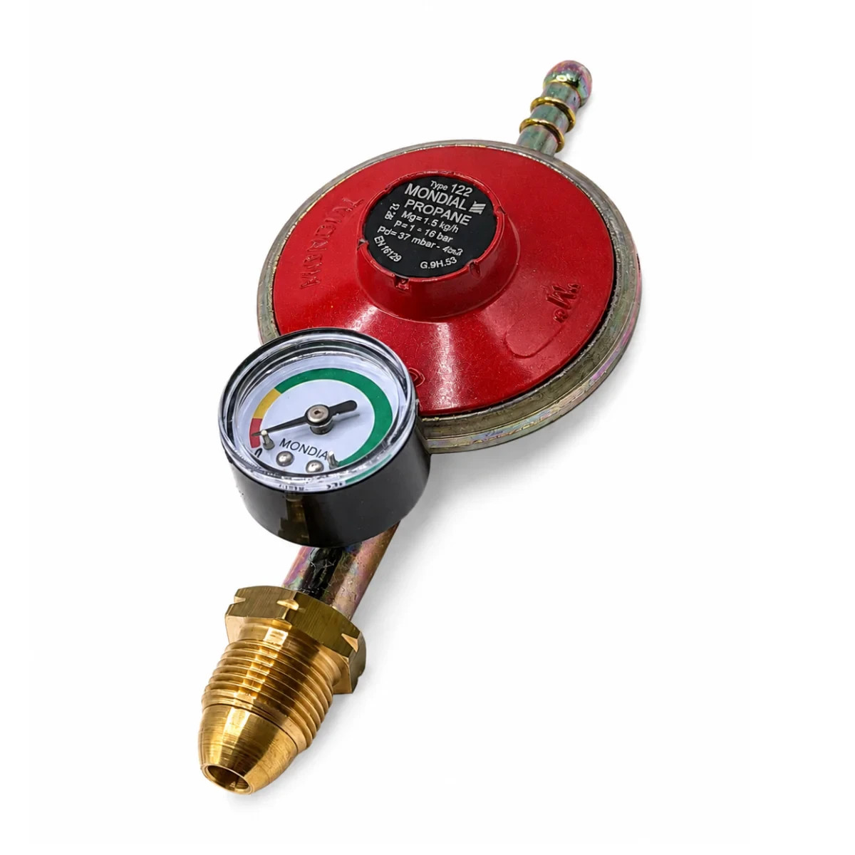 LPG Propane Low Pressure Regulator pressure gauge 1.5kg/h 37 mbar POL USA,AU.