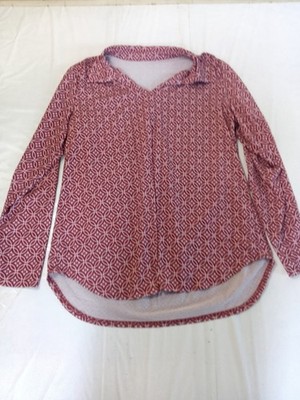 TOM TAYLOR geometric print top MEDIUM 