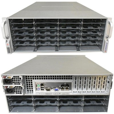 Supermicro CSE-847 X8ST3-F Rev. 2.00 1x Core i7 3.07GHz 24GB DDR3 RAM SAS9211-8i