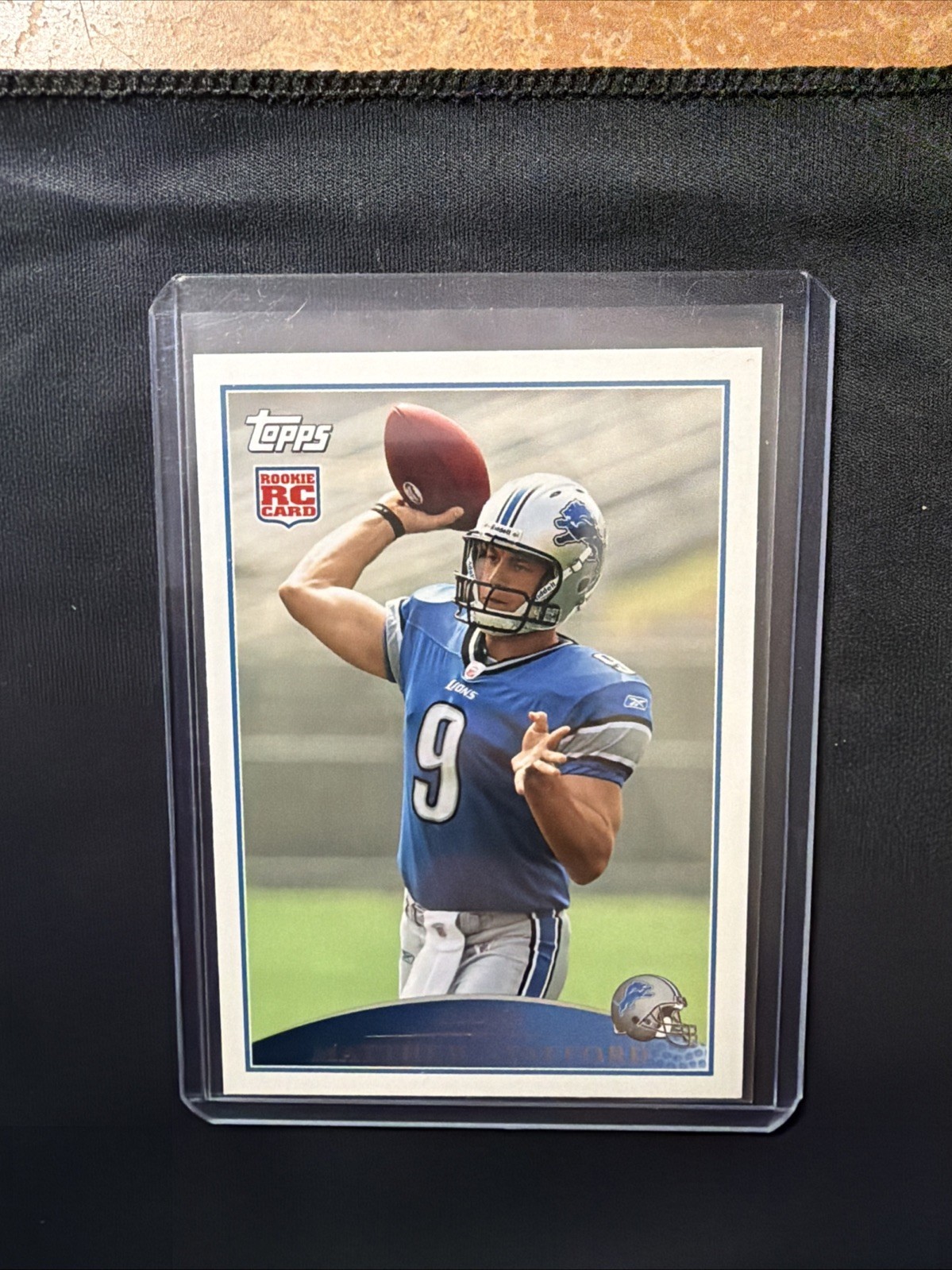Matthew Stafford Topps #430 Throwing