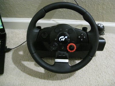 Barely Used - Logitech Driving Force GT Wheel  Pedals PC PS2 PS3 PlayStation GT5