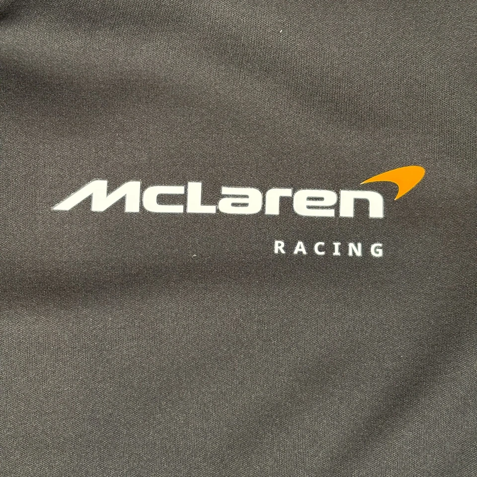 Chaleco McLaren Formula 1 Racing Team Hombre Talla L Negro Cremallera Completa Chaqueta udemy Foto 3 de 4