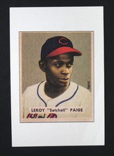 1989 BOWMAN #NNO REPRINT Insert Satchell Paige 