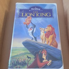 Walt Disney Home Video The Lion King VHS Masterpiece G NTSC Clamshell