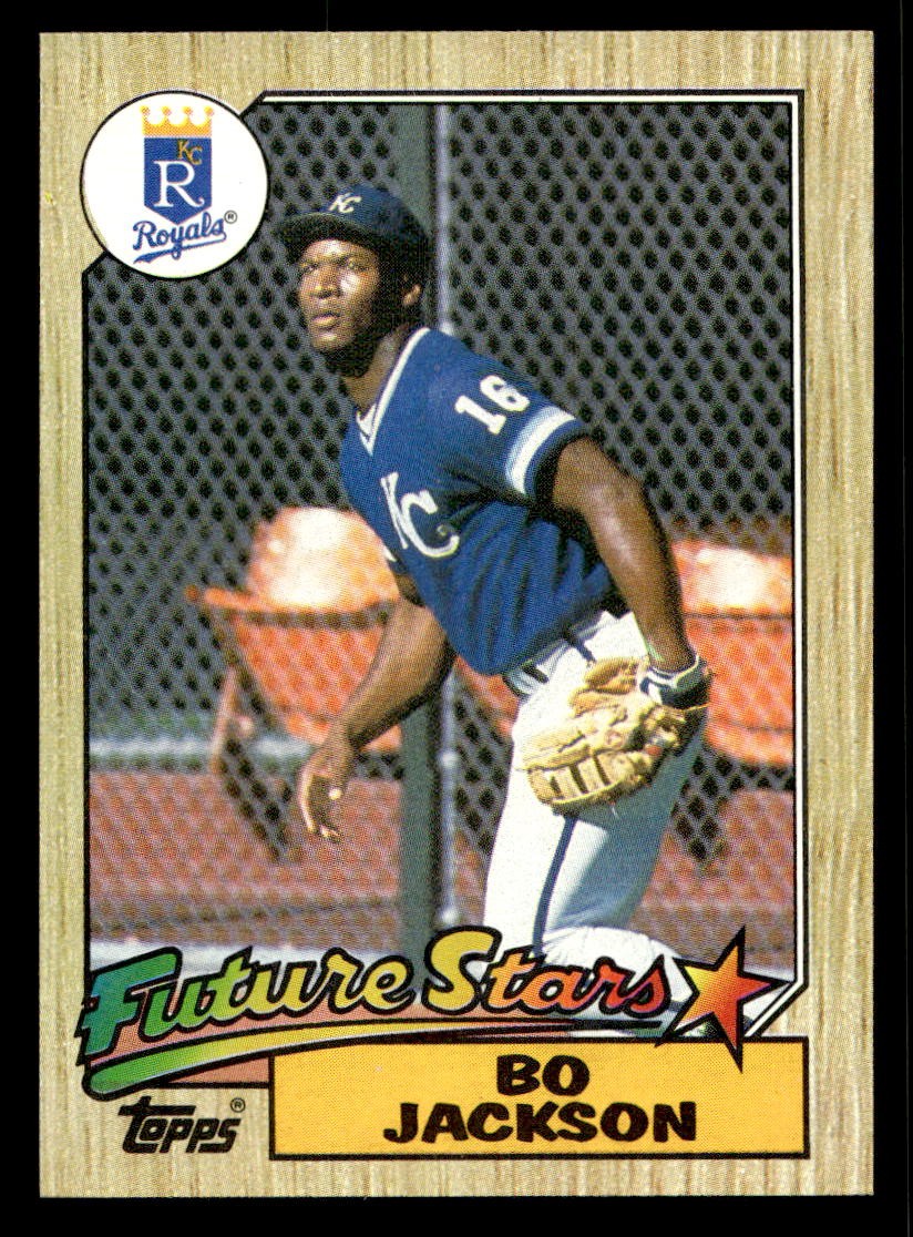 1987 Topps #170 Bo Jackson Kansas City Royals RC NR-MINT NO RESERVE!