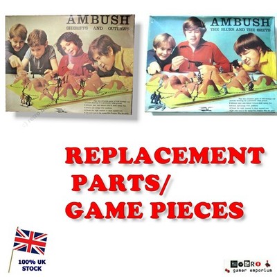 CONDOR Hinterhalt Schießspiel - 70er Jahre - ERSATZTEILE / Replacement PARTS inkl. KUGELN