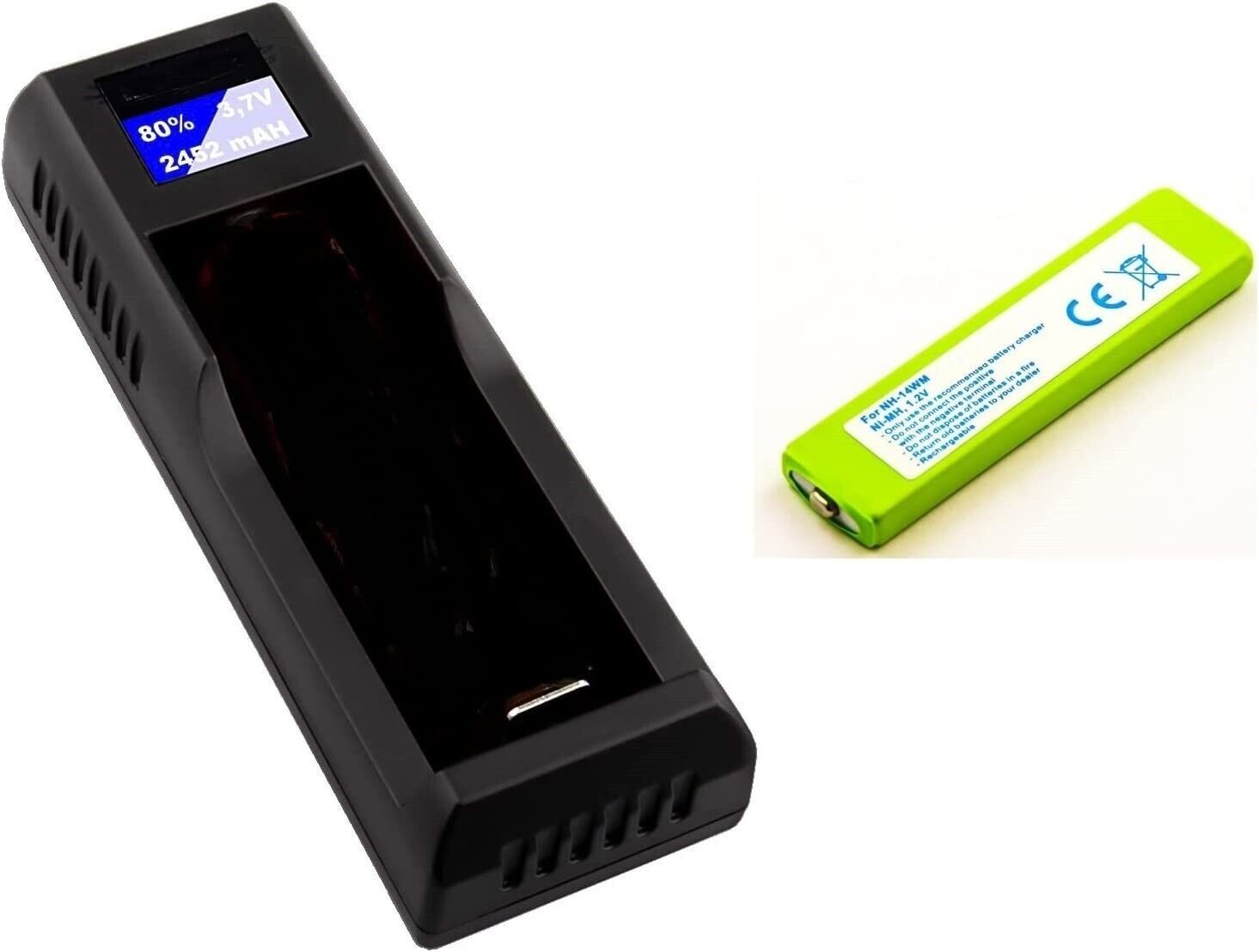Battery Pack For Panasonic RP-BP62 / RP-BP62E Walkman With Charger