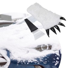 Ice Scraper with Glove, Snow Scraper, Iron Remover,
