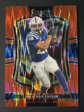 2025 Panini Select - Premier Level Jonathan Taylor #132 Red Shock Prizm 028/249