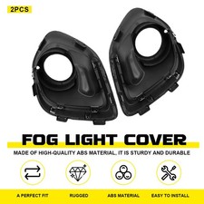 2Pcs Front Fog Light Lamp Bezel Cover Set For Mitsubishi RVR / Outlander Sport`
