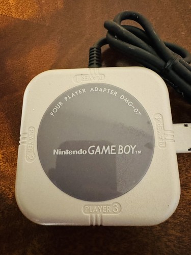 Official OEM Nintendo Game Boy Original Four Player Adapter Link Cable ...