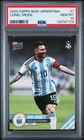 2023 TOPPS NOW ARGENTINA #1 LIONEL MESSI PSA 10