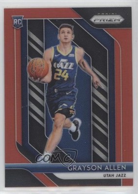 2018-19 Panini Prizm Red Prizm 94/299 Grayson Allen #123 Rookie RC 5xx