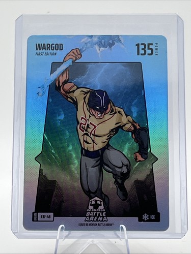 2025 Bo Jackson Battle Arena Wargod Blue Ice Mike Trout BBF-48 Free Shipping