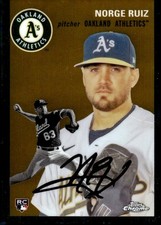 2023 Topps Chrome Platinum Anniversary #101 Norge Ruiz Blue Prism Refractors